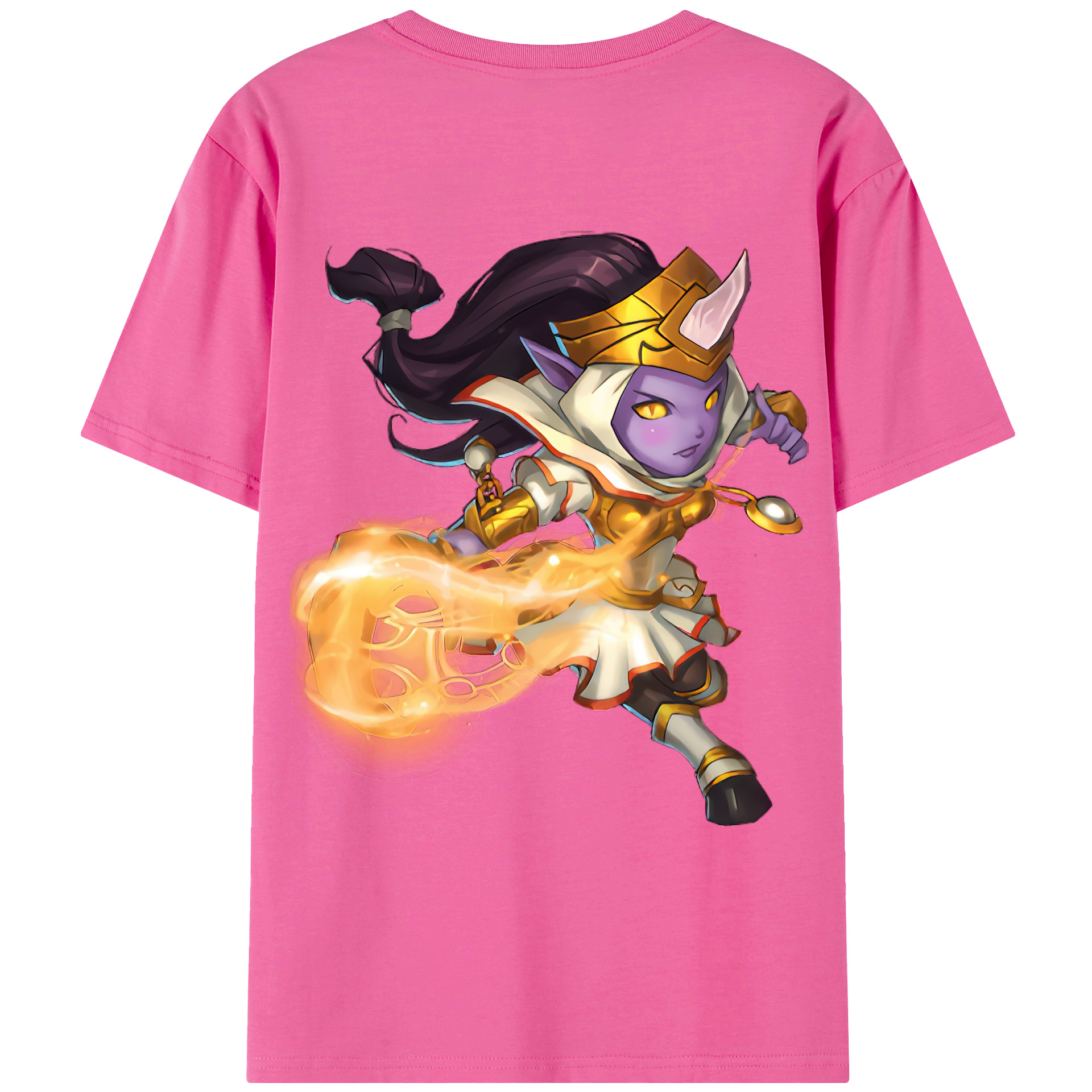 リーグ・オブ・レジェンド League of Legends LOL レディース半袖Tシャツ(バックプリント)